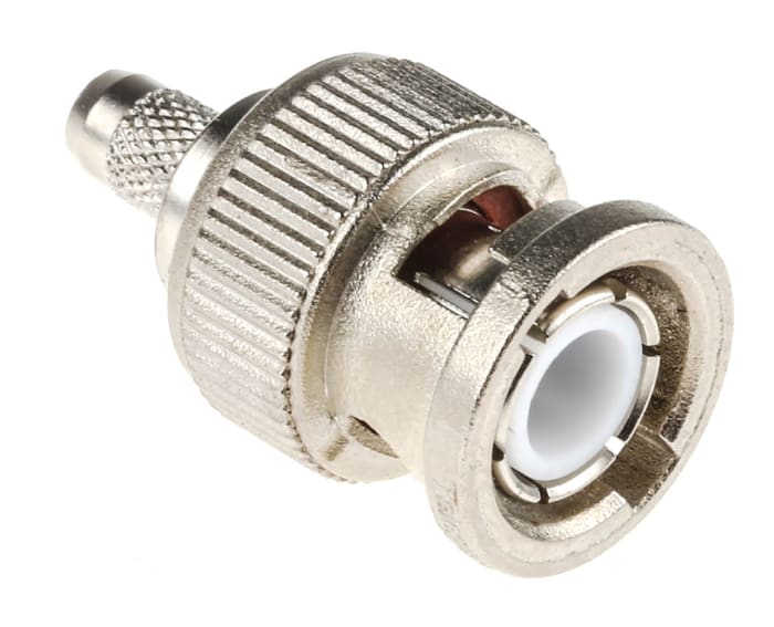 Telegartner, Plug Cable Mount BNC Connector, 50Ω, Crimp Termination, Straight Body