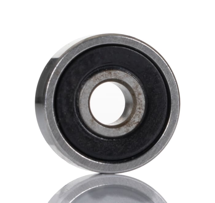 RS PRO 624-2RS Single Row Deep Groove Ball Bearing- Both Sides Sealed 4mm I.D, 13mm O.D