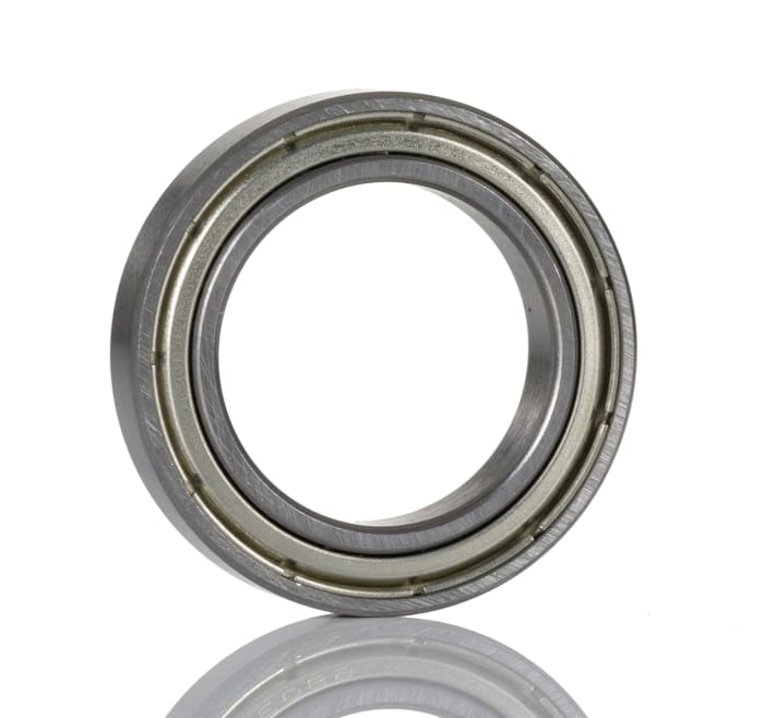 RS PRO 6002-2Z Single Row Deep Groove Ball Bearing- Both Sides Shielded 15mm I.D, 32mm O.D