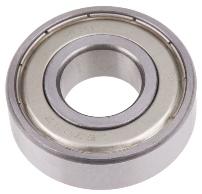 RS PRO 6203-2Z Single Row Deep Groove Ball Bearing- Both Sides Shielded 17mm I.D, 40mm O.D