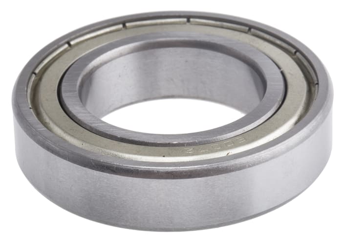 RS PRO 6007-2Z Single Row Deep Groove Ball Bearing- Both Sides Shielded 35mm I.D, 62mm O.D