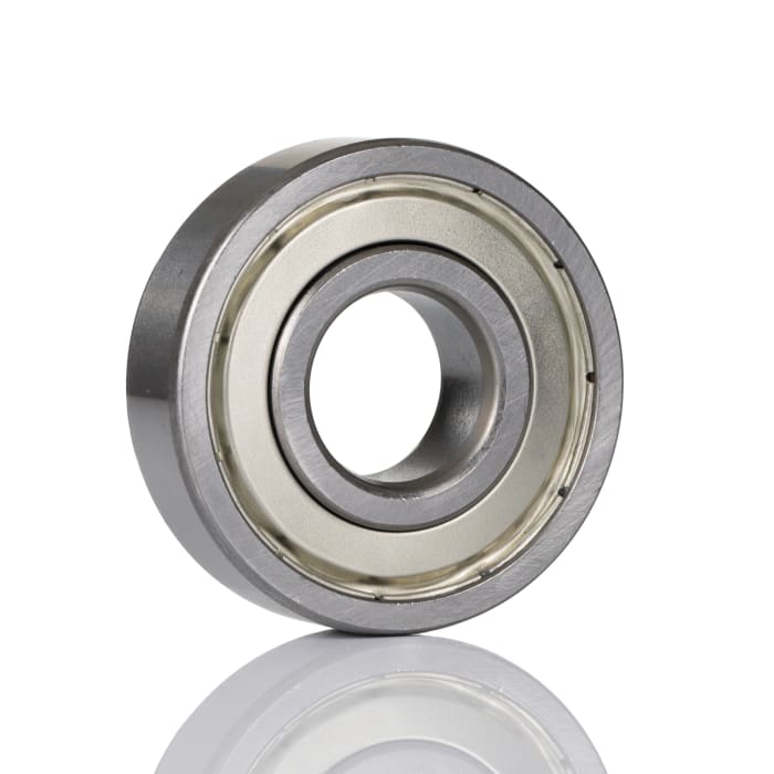 RS PRO 6307-2Z Single Row Deep Groove Ball Bearing- Both Sides Shielded 35mm I.D, 80mm O.D