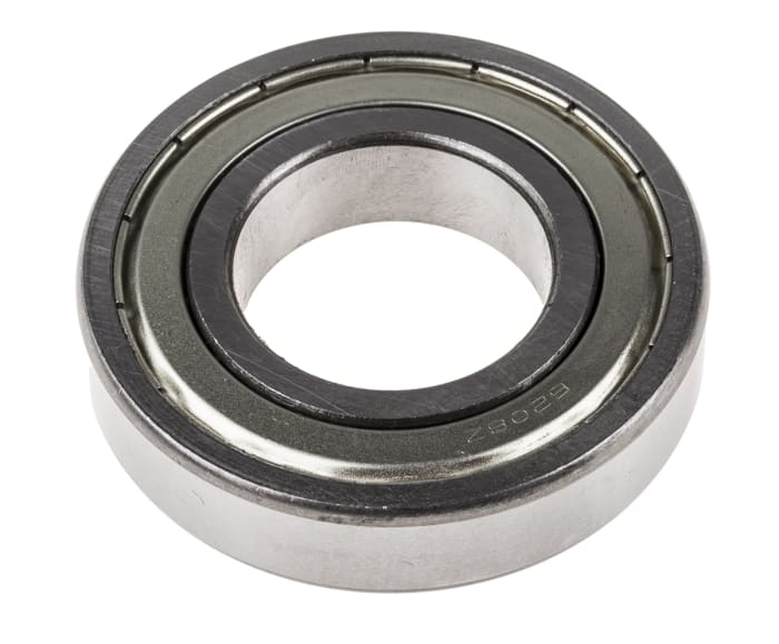 RS PRO 6208-2Z Single Row Deep Groove Ball Bearing- Both Sides Shielded 40mm I.D, 80mm O.D