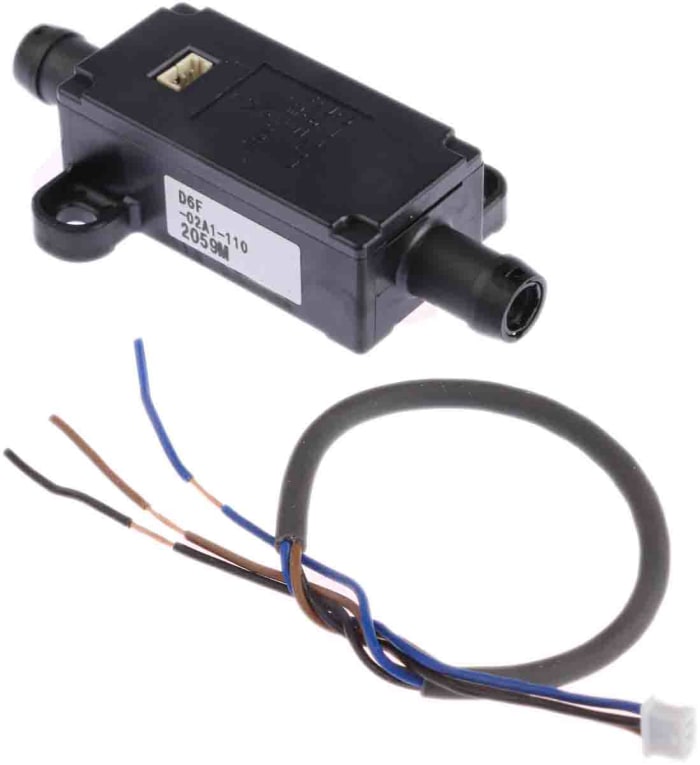 Omron Compact Mount Mass Flow Controller, 0 → 2 L/min, Analogue Output, 10.8 → 26.4 V dc