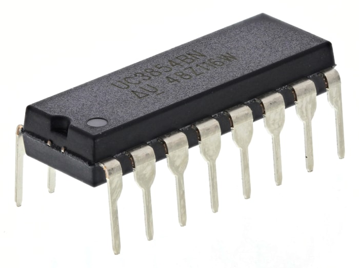 Texas Instruments UC3854BN, Power Factor Pre-Regulator Circuit, 115 kHz, 20 V 16-Pin, PDIP