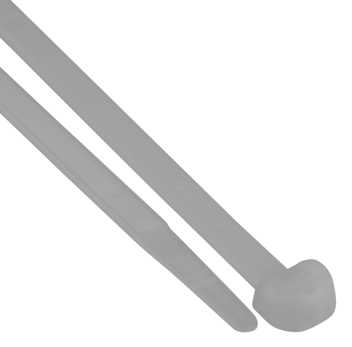 Legrand Cable Tie, 280mm x 4.6 mm, Natural Nylon, Pk-100