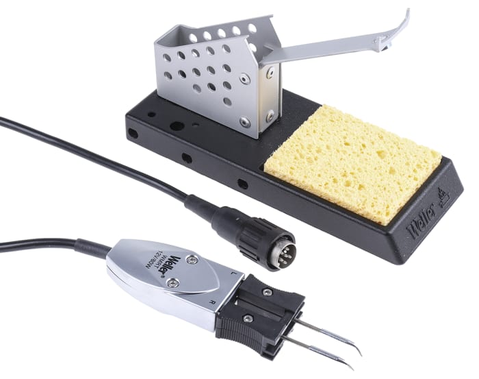 Weller Soldering Accessory WMRT Soldering Tweezers, for use with WMRS, WD 1M, WD 2M