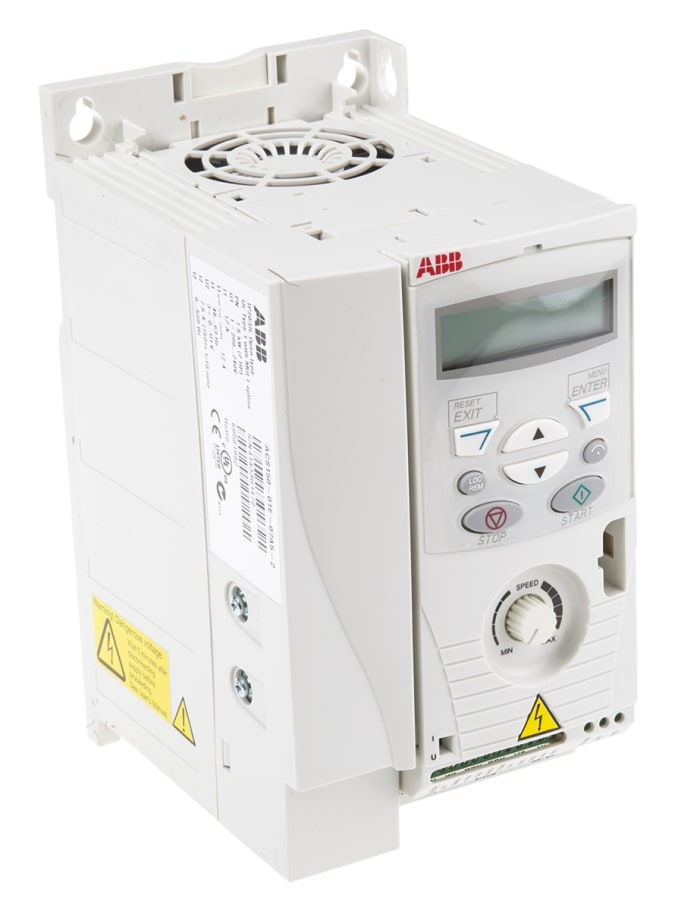 Variador de Frecuencia ABB ACS 150 / 0,75 kW/ Monofasico / 4,7 Amperes /  220 V