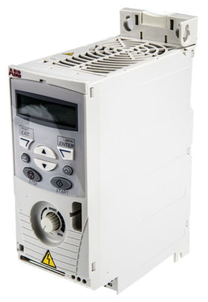 ABB Inverter Drive, 0.75 kW, 3 Phase, 400 V ac, 2.4 A, ACS150 Series