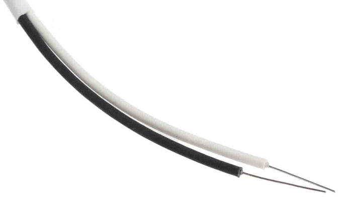 RS PRO Type J Thermocouple 2m Length, 0.3mm Diameter → +750°C