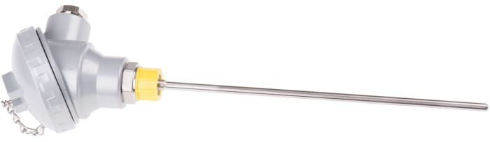Termočlánek 1m kabel typ K Nerezová ocel 250mm sonda na +1100°C V souladu s normou RoHS RS PRO