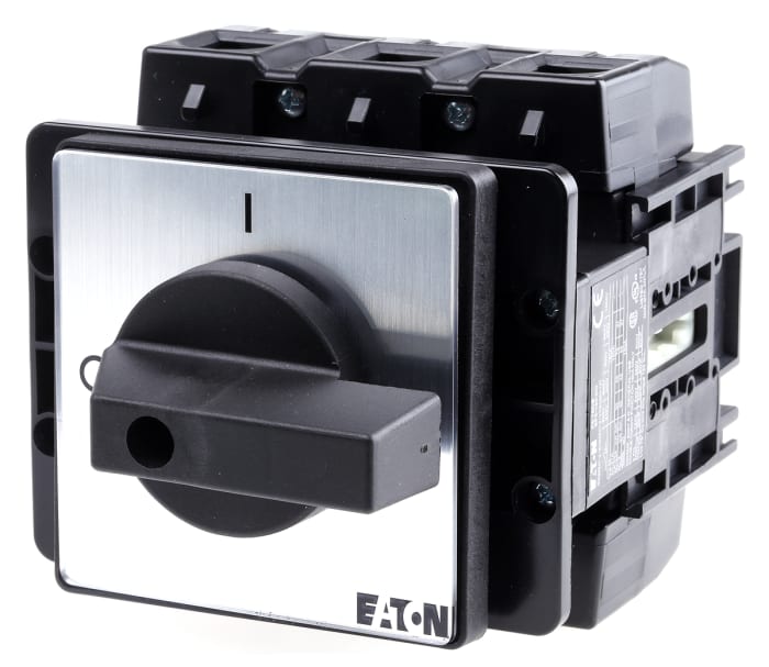 Eaton 3P Pole Panel Mount Isolator Switch - 160A Maximum Current, 55kW Power Rating, IP65