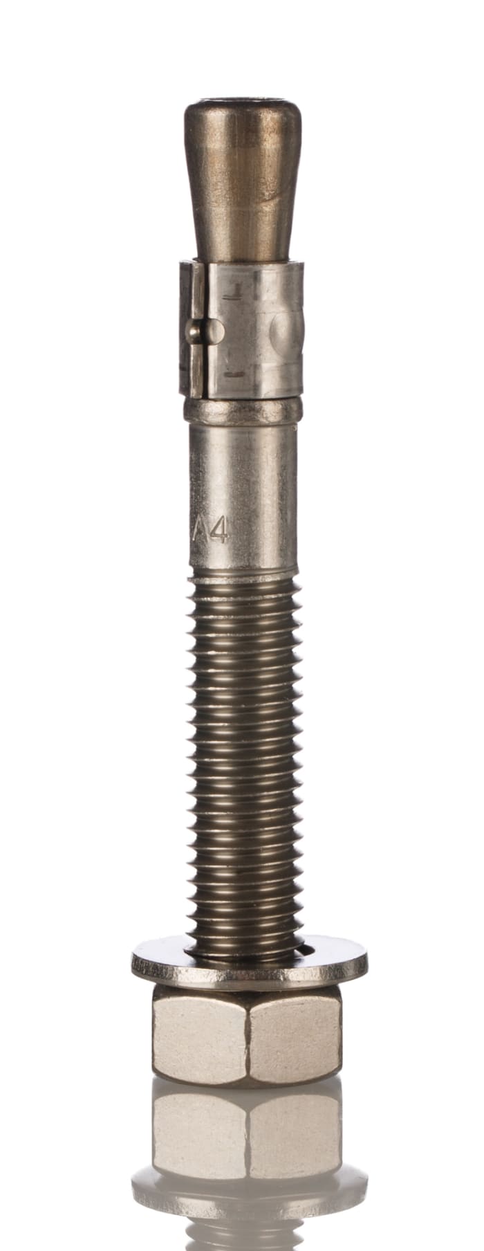 Upevňovací prvek do zdiva, Nerezová ocel, M12, průměr otvoru: 12mm, délka: 105mm RS PRO