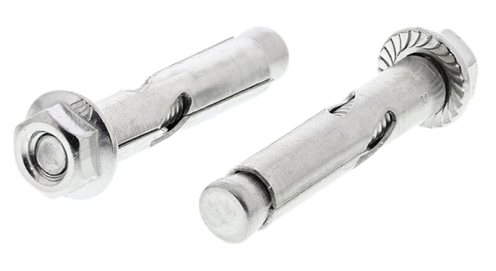 Kit de fixations RS PRO en Acier Inoxydable, 8mm x 40mm