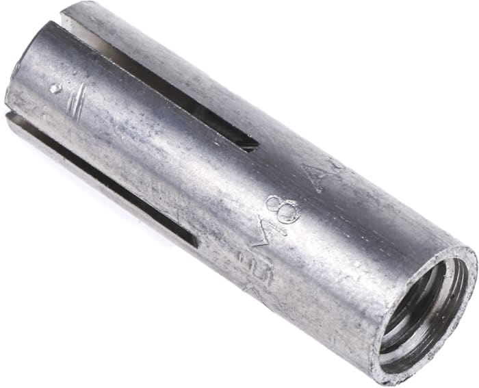 RS PRO Stainless Steel Drop In Anchor M8 x 30mm, 10mm Fixing Hole
