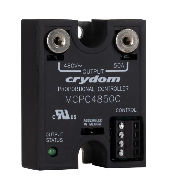 Sensata Crydom MCPC Series Series Solid State Relay, 50 A Load, Panel Mount, 530 V ac Load, 32 V dc Control