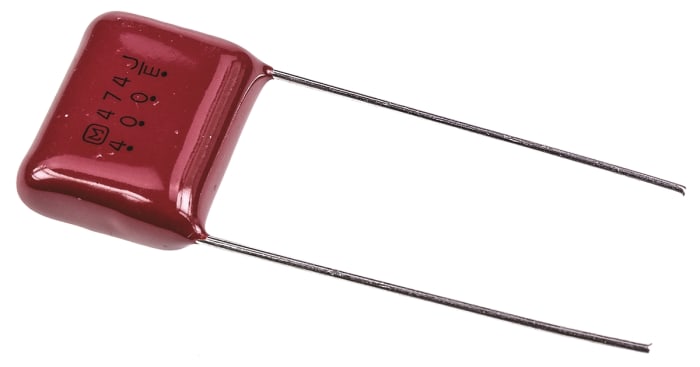 Panasonic ECQE(F) Polyester Film Capacitor, 400V dc, ±5%, 470nF, Through Hole