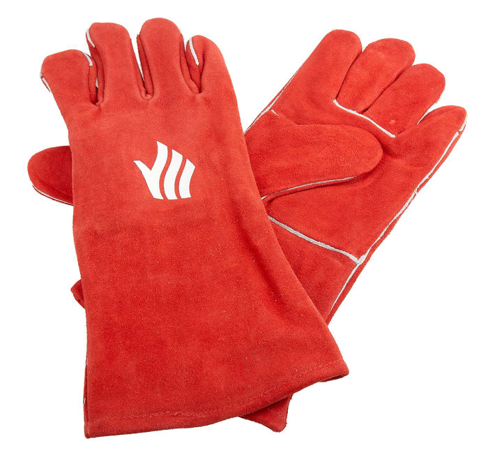 Gants de protection Polyco Healthline, Taille 9, 1 Paire, Rouge
