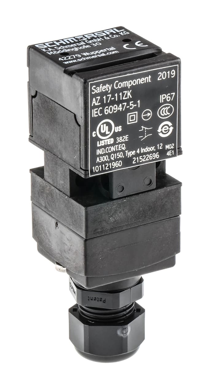 Schmersal AZ17 Safety Interlock Switch, 1NC/1NO, Keyed , Glass Fibre Reinforced Thermoplastic