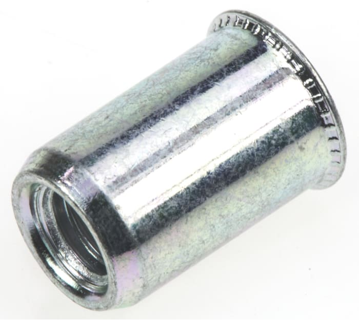 Insert fileté Acier Galvanisé POP, M6, Ø 9.6mm x 14.8mm