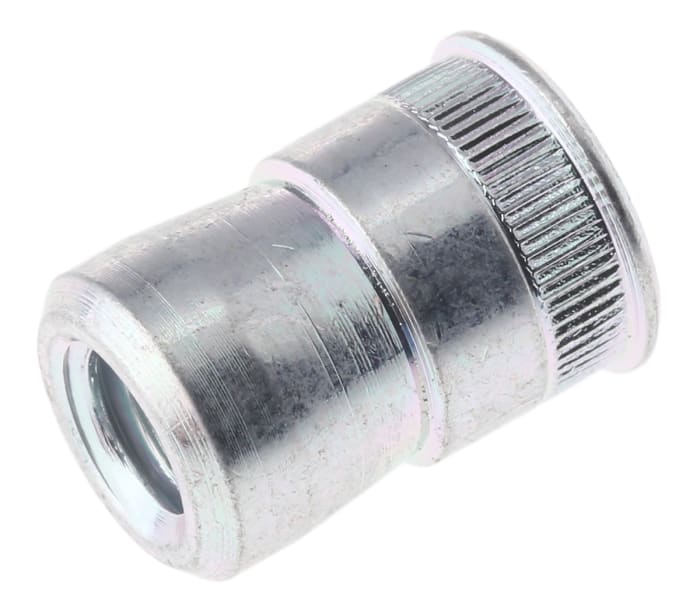 Insert fileté Acier Passivé clair, Galvanisé POP, M4 x 9.4mm