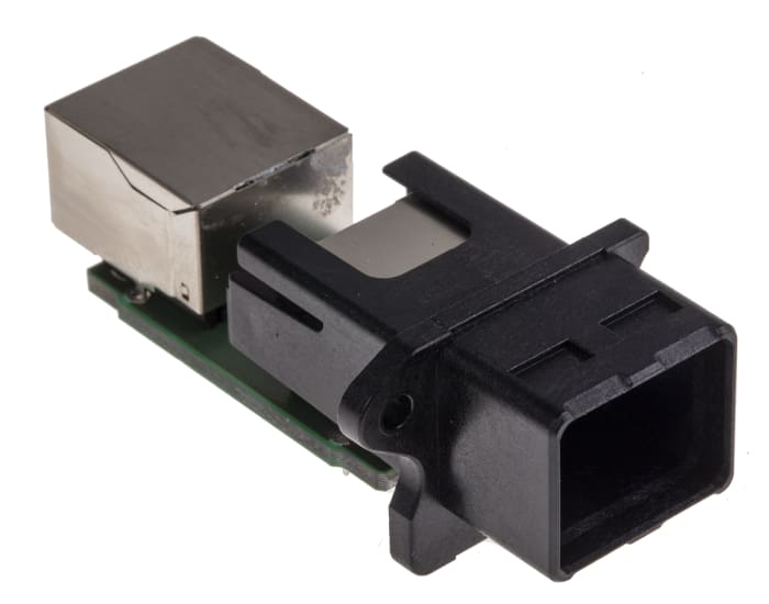 Harting HARTING PushPull Series Female to Female RJ45 Connector, Through Hole, Cat5
