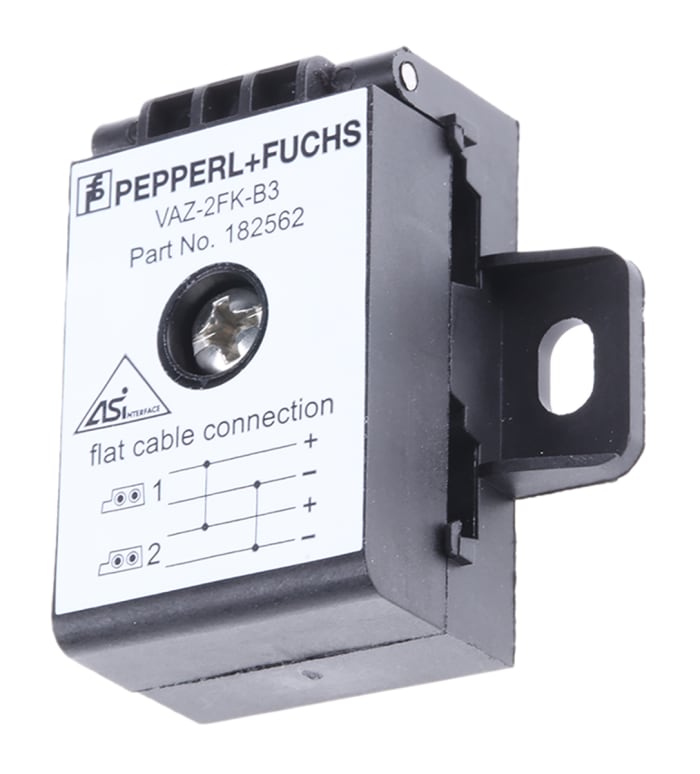 Pepperl + Fuchs Distributor VAZ Series AS-Interface Flat Cables, 35 V 36 x 40 x 19 mm