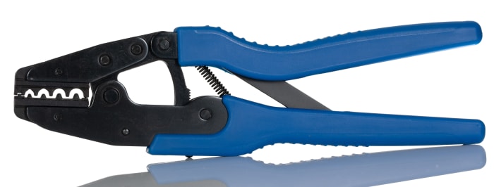 RS PRO Hand Ratcheting Crimp Tool for Copper Tubular Lugs, 0.3→2.5, 4→6, 10, 16mm² Wire