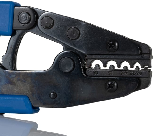 RS PRO RS PRO Hand Ratcheting Crimp Tool for Ring Cable Lugs, 0.3→2