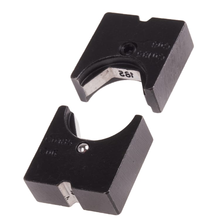 RS PRO Crimping Die Set, Tubular Cable Lug, Wire size 120mm²