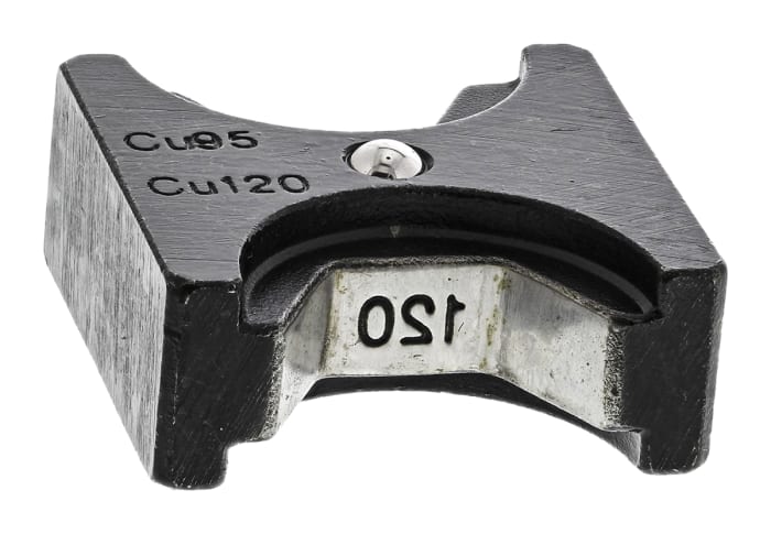 RS PRO Crimping Die Set, Tubular Cable Lug, Wire size 95mm²