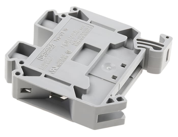 Phoenix Contact 3044199 UT 16 Series Grey, 1.5 → 25mm², Single-Level, Screw Termination, ATEX