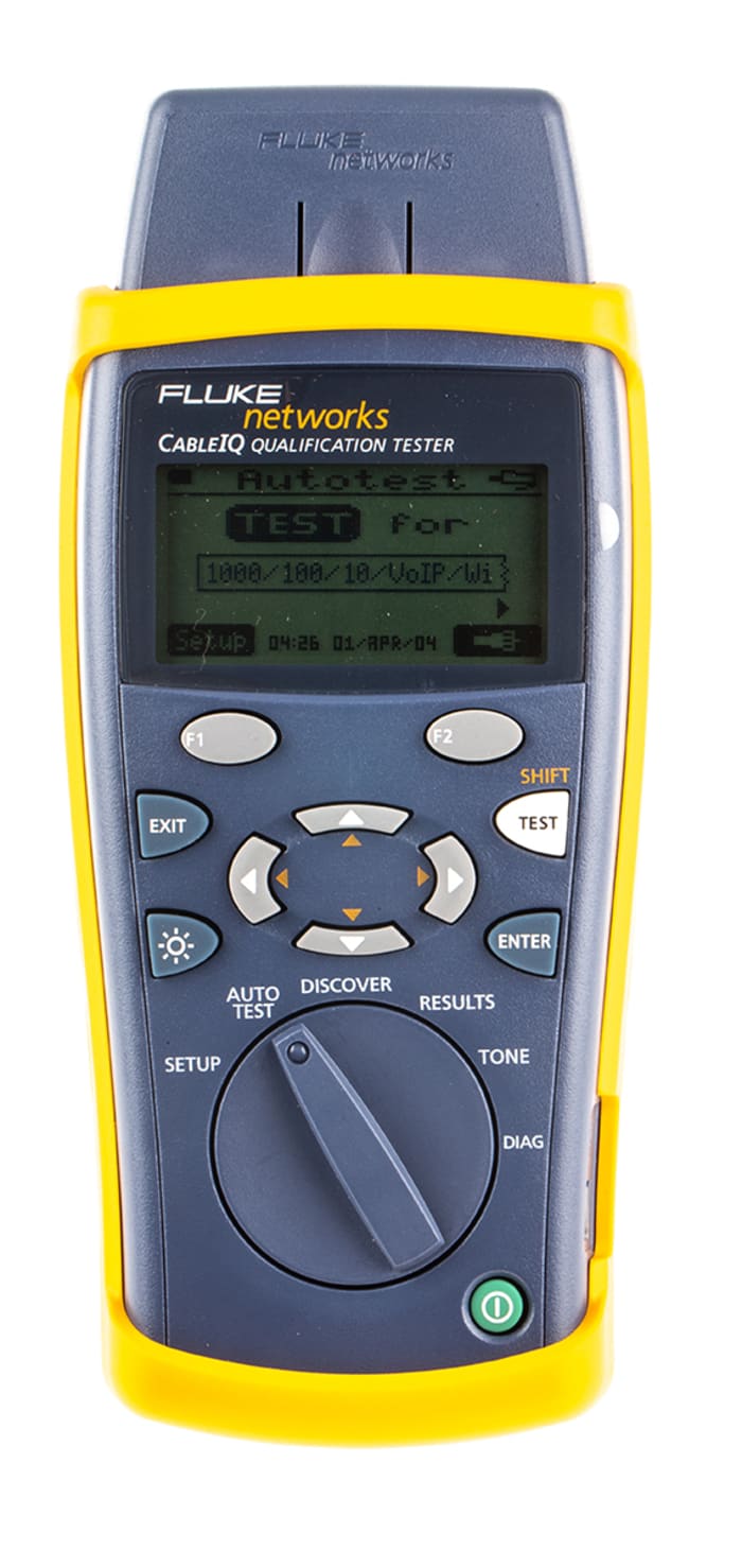Fluke Networks CableIQ™ Residential Qualifier Kit Cable Tester Coaxial