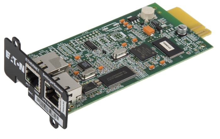 Eaton UPS Network Management Card, for use with Evolution UPS, Galaxy UPS, Pulsar UPS
