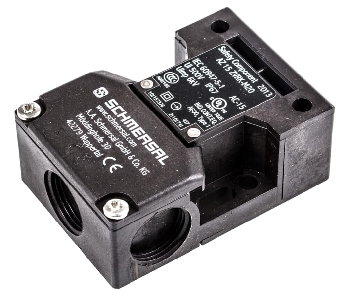 Schmersal AZ15 Safety Interlock Switch, 1NC, Keyed, Glass Fibre Reinforced Thermoplastic