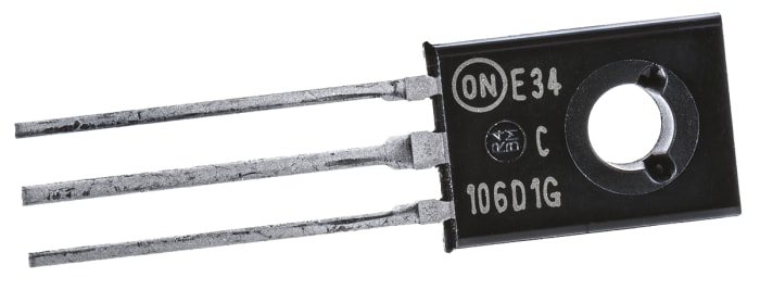 Littelfuse C106D1G, Thyristor 400V, 2.55A 0.2mA