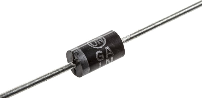 onsemi 400V 3A, Silicon Junction Diode, 2-Pin DO-201AD 1N5404G