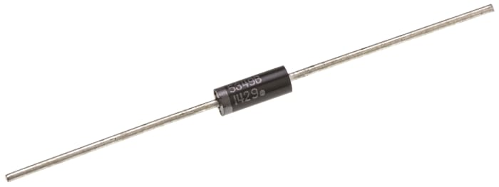 onsemi, 12V Zener Diode 5% 5 W Through Hole 2-Pin DO-15