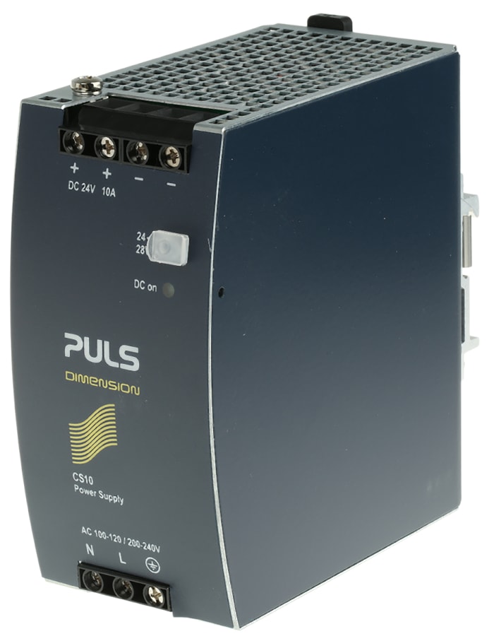 Alimentation pour rail DIN PULS, série DIMENSION C-Line, 24V c.c.out 10A, 240W