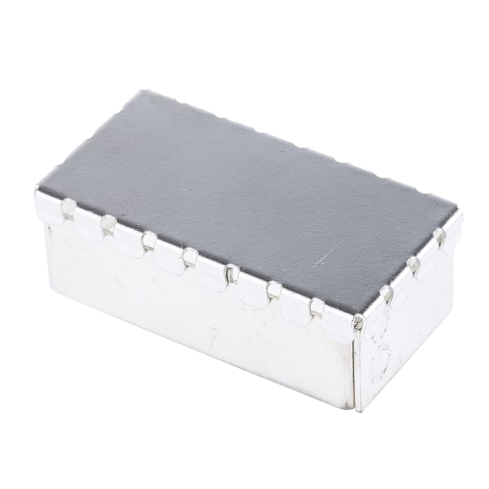 Boitier blindé pour circuit imprimé Perancea PLF en Acier, 10 broches, dim. internes 50 x 25 x 15mm