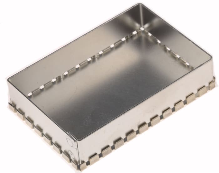 Boitier blindé pour circuit imprimé Perancea 1455 en Acier, 12 broches, dim. internes 75 x 50 x 15mm