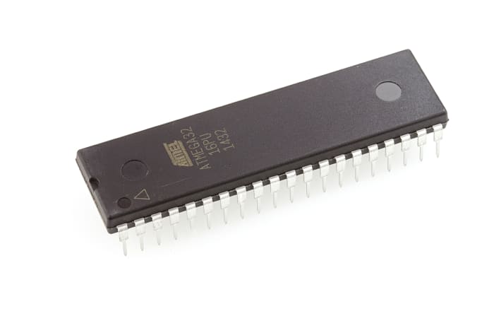Microchip ATMEGA32-16PU, 8bit AVR Microcontroller, ATmega, 16MHz, 1.024 kB, 32 kB Flash, 40-Pin PDIP