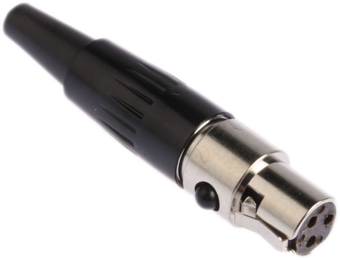 Switchcraft Cable Mount XLR Connector, Female, 125 V ac, 3 Way, Silver Plating