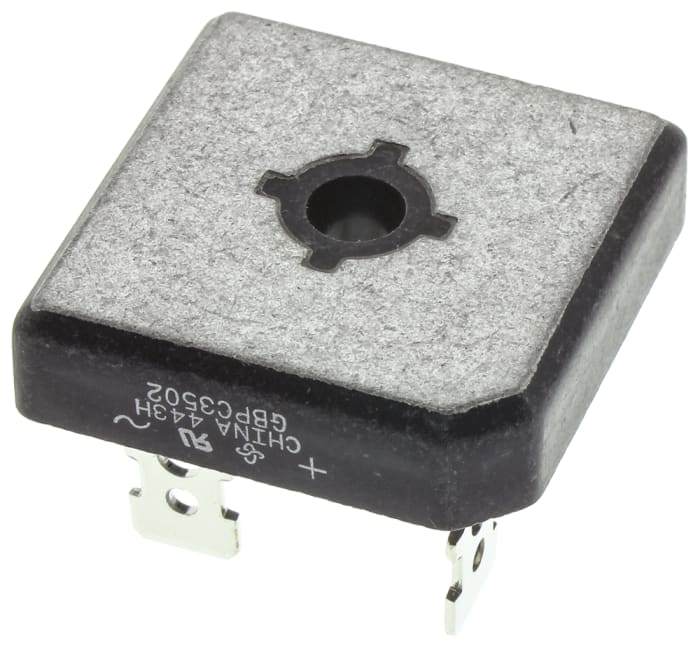 Vishay Bridge Rectifier, 35A, 200V, 4-Pin