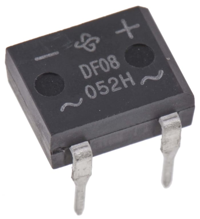 Vishay Bridge Rectifier, 1A, 800V, 4-Pin