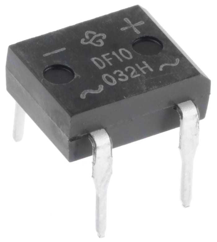 Vishay Bridge Rectifier, 1A, 1000V, 4-Pin