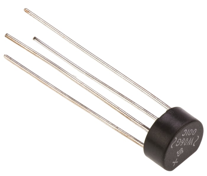 Vishay Bridge Rectifier, 1.5A, 400V, 4-Pin