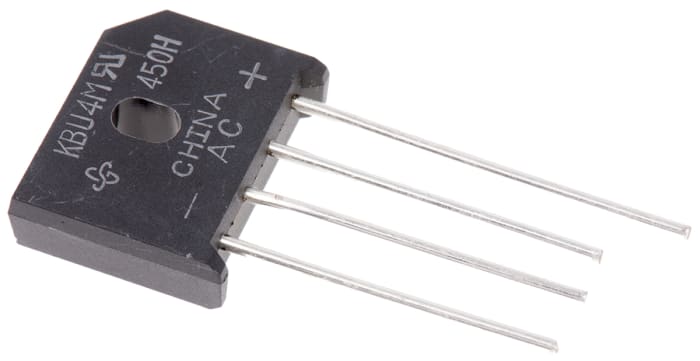 Vishay Bridge Rectifier, 4A, 1000V, 4-Pin
