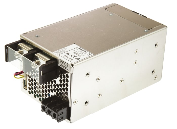 TDK-Lambda Switching Power Supply, HWS600-12, 12V dc, 53A, 648W, 1 Output, 120 → 330 V dc, 85 → 265 V ac