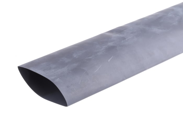 HellermannTyton Heat Shrink Tubing, Black 50.8mm Sleeve Dia. x 1m Length 2:1 Ratio, TREDUX Series